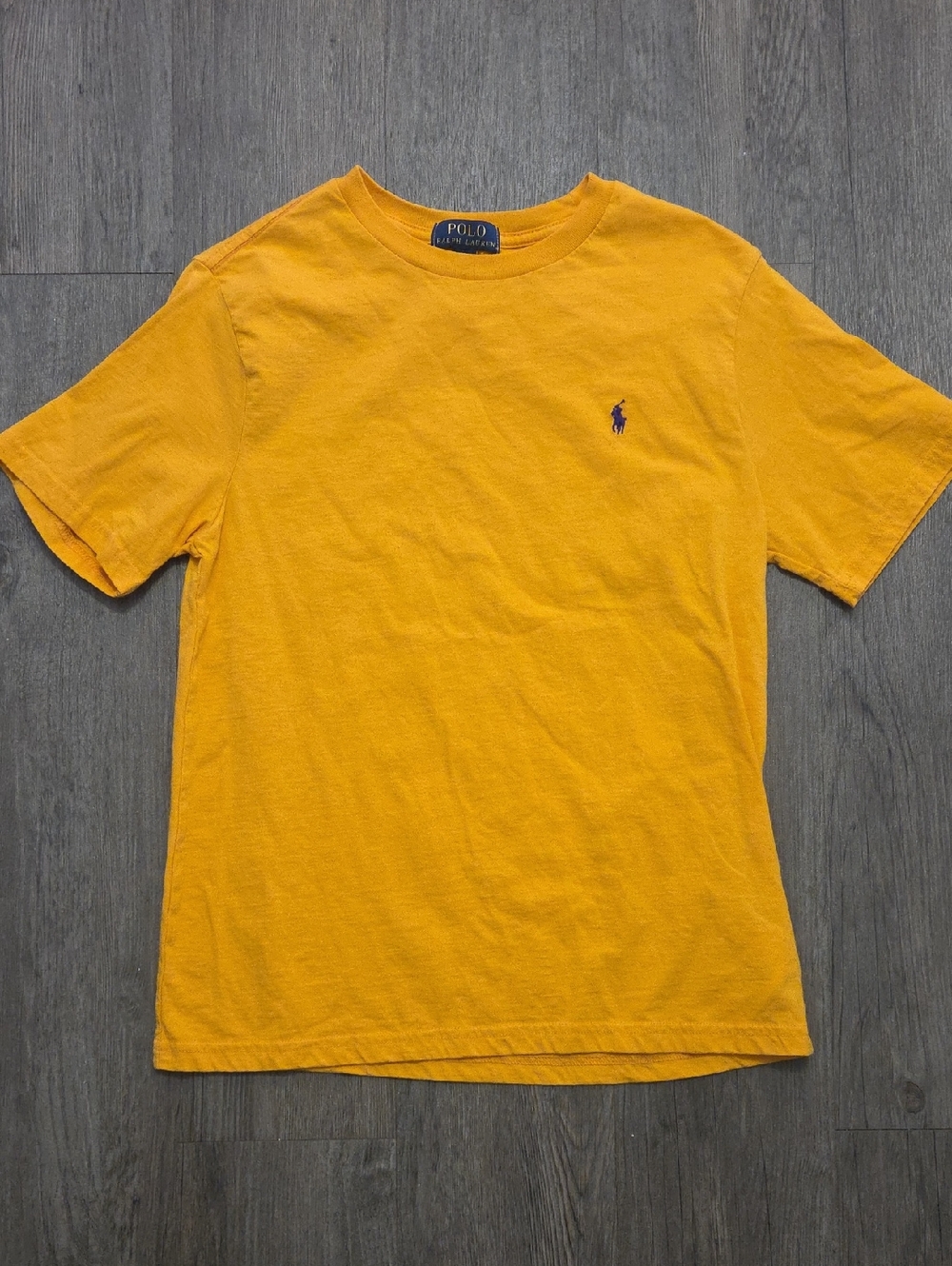 Polo by Ralph Lauren Men’s Golden Yellow Short Sleeve Tee